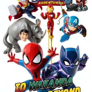 Marvel Super Hero Adventures Illustrated Kids Comic Book Age 6-8-0