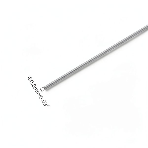 MECCANIXITY Stainless Steel Rod 304 0.8mm x 300mm Pack of 10-1
