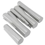 304 Stainless Steel Round Rods 1/4" x 6" - 4 Pack YOXMULK-0