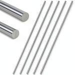 5 PCS 6mm 304 Stainless Steel Rods CHUAN JING Solid Round Rods for DIY-0