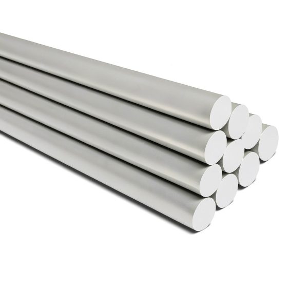 304 Stainless Steel Round Rods 1/4" x 6" - 4 Pack YOXMULK-3