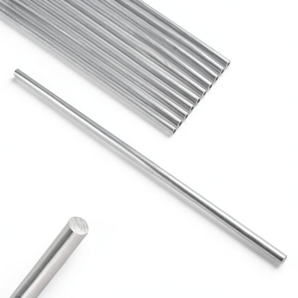 304 Stainless Steel Rods LepoHome 2PCS 6.35mm (1/4in) 12in Lathe Bar-1