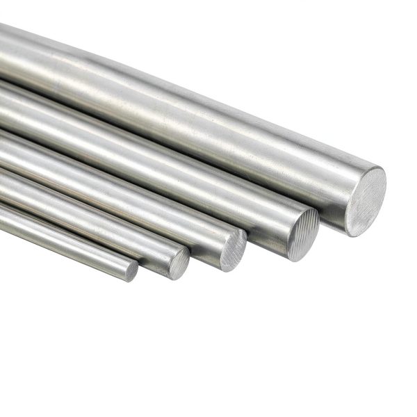 304 Stainless Steel Rods 10mm x 356mm uxcell 2pcs Solid Shaft for DIY-2
