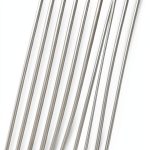3mm x 200mm 304 Stainless Steel Round Rod, Metal Solid Shaft Rods Lathe Bar Stock for DIY Crafts Model Car Helicopter Airplane 10pcs-0