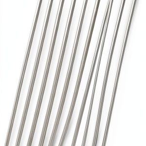 3mm x 200mm 304 Stainless Steel Round Rod, Metal Solid Shaft Rods Lathe Bar Stock for DIY Crafts Model Car Helicopter Airplane 10pcs-0