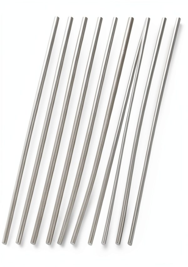 3mm x 200mm 304 Stainless Steel Round Rod, Metal Solid Shaft Rods Lathe Bar Stock for DIY Crafts Model Car Helicopter Airplane 10pcs-0