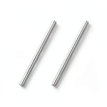 2pcs Stainless Steel Rods 8mm x 150mm, Solid Stainless Steel Round Bars Metal Rods for DIY Craft Car Helicopter Airplane Model-0