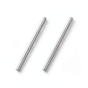 2pcs Stainless Steel Rods 8mm x 150mm, Solid Stainless Steel Round Bars Metal Rods for DIY Craft Car Helicopter Airplane Model-0