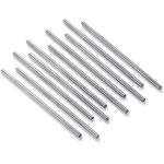 304 Stainless Steel Round Rod Eowpower DIY RC Model Car 100x4 mm-0