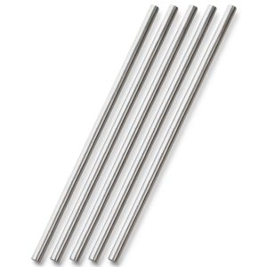 6mm x 300mm 304 Stainless Steel Solid Round Rod by uxcell 5pcs DIY-0