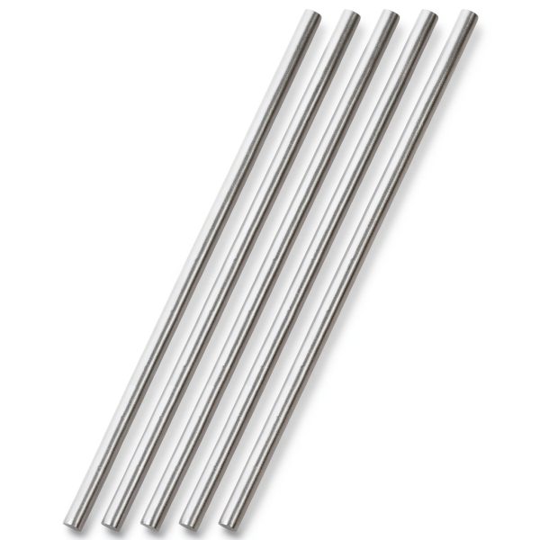 6mm x 300mm 304 Stainless Steel Solid Round Rod by uxcell 5pcs DIY-0