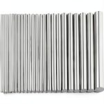 24 Pcs 304 Stainless Steel Round Rods Bar Assorted Diameter 1.5-8 mm for 100 mm Length with Plastic Storage Box Stainless Steel Stick for Drift Punches Various Shaft DIY Craft Models Plane Ship Cars-0